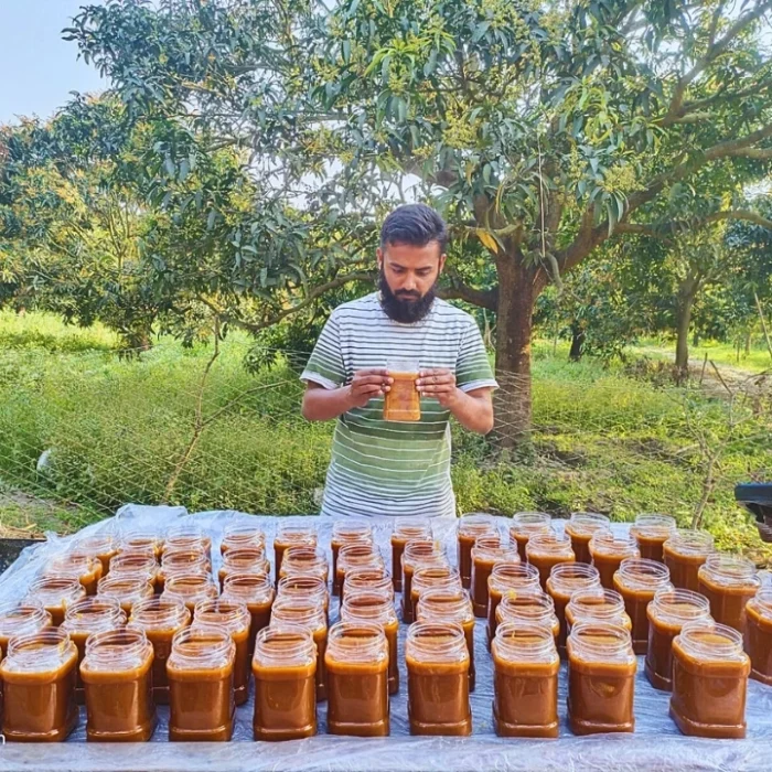 আখের দানাদার গুড়-৩কেজির বক্স