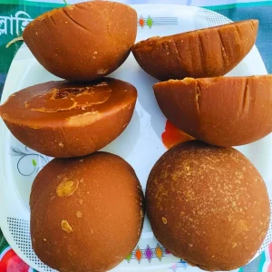 খেজুর গুড় কম্বো-২ কেজি দানাদার+১ কেজি গোল পাটালি